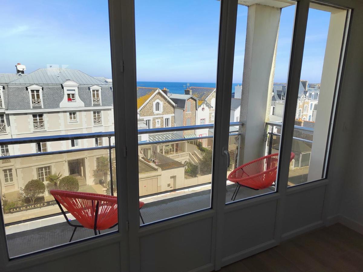 Ker Romain - Sea View - 3 Bedrooms Appt Saint-Malo Exteriér fotografie
